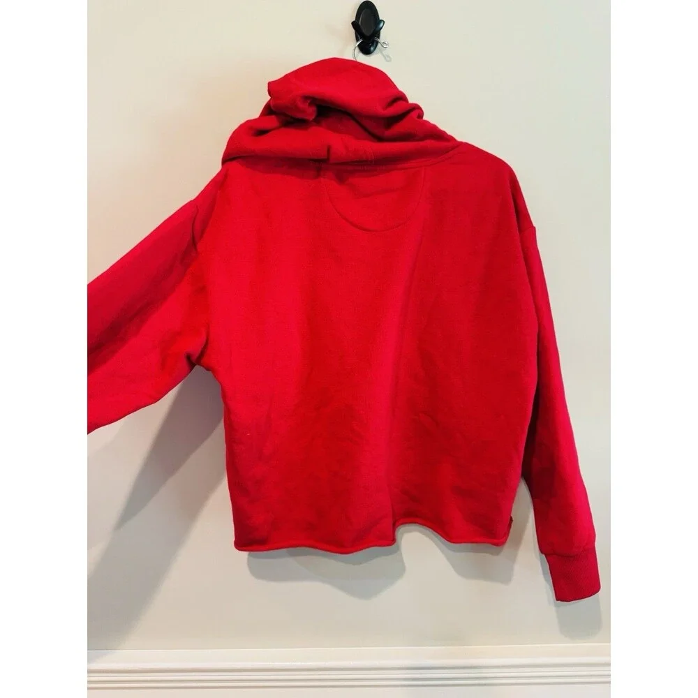 U.S. Polo Assn. Men's Red Pullover Hoodie Hooded Graphic Logo Print XL
